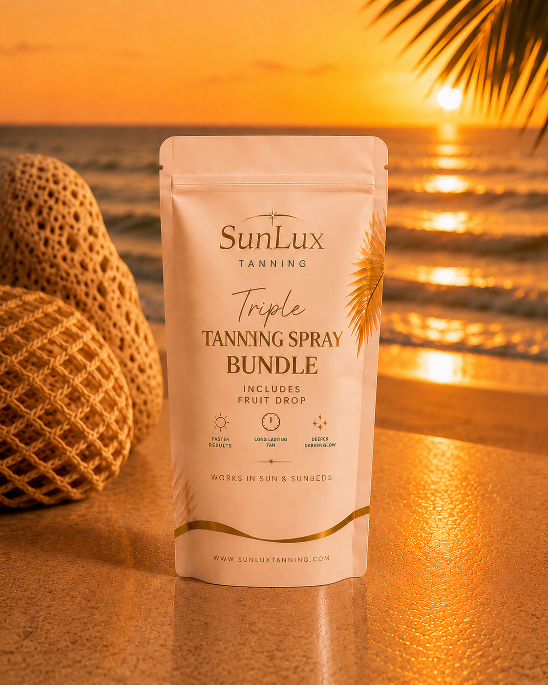 1X Triple tanning spray