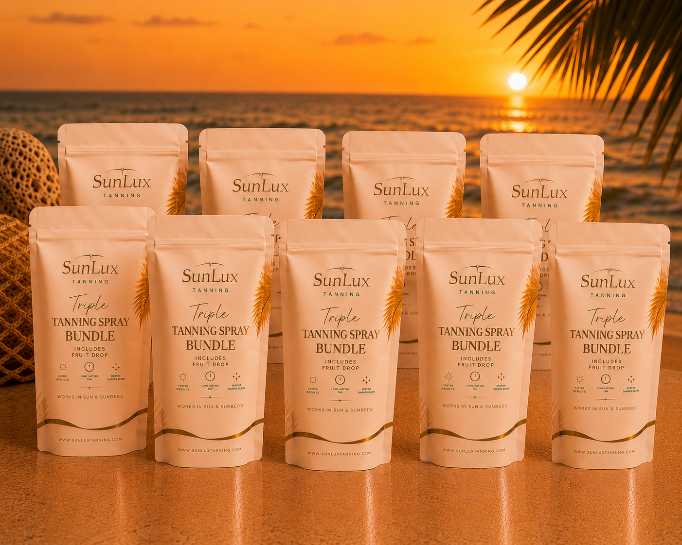 10X triple tanning spray bundle