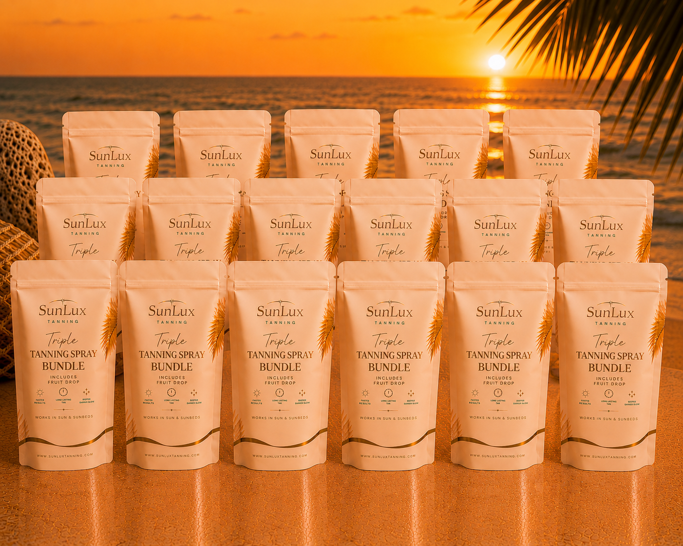 20X triple tanning spray bundle